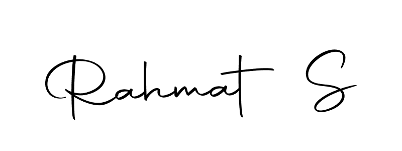 How to make Rahmat S signature? Autography-DOLnW is a professional autograph style. Create handwritten signature for Rahmat S name. Rahmat S signature style 10 images and pictures png