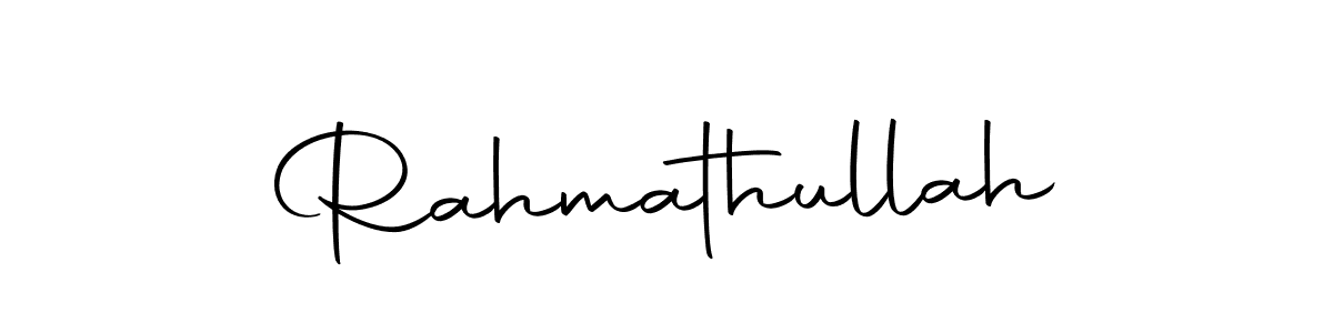 if you are searching for the best signature style for your name Rahmathullah. so please give up your signature search. here we have designed multiple signature styles  using Autography-DOLnW. Rahmathullah signature style 10 images and pictures png