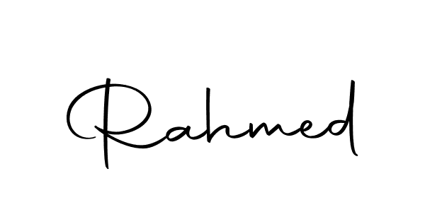 Autography-DOLnW is a professional signature style that is perfect for those who want to add a touch of class to their signature. It is also a great choice for those who want to make their signature more unique. Get Rahmed name to fancy signature for free. Rahmed signature style 10 images and pictures png