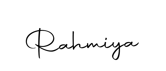 if you are searching for the best signature style for your name Rahmiya. so please give up your signature search. here we have designed multiple signature styles  using Autography-DOLnW. Rahmiya signature style 10 images and pictures png