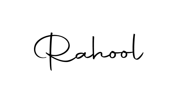 How to make Rahool signature? Autography-DOLnW is a professional autograph style. Create handwritten signature for Rahool name. Rahool signature style 10 images and pictures png