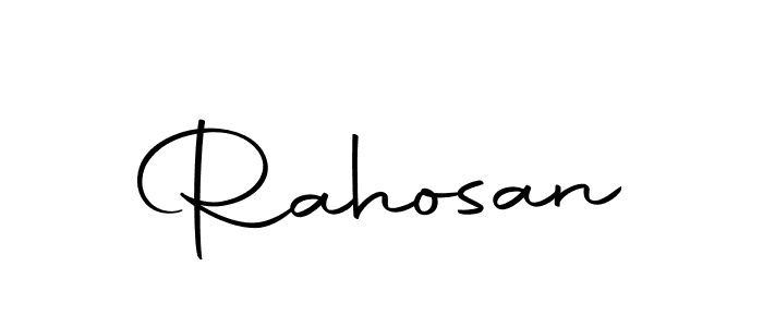How to Draw Rahosan signature style? Autography-DOLnW is a latest design signature styles for name Rahosan. Rahosan signature style 10 images and pictures png