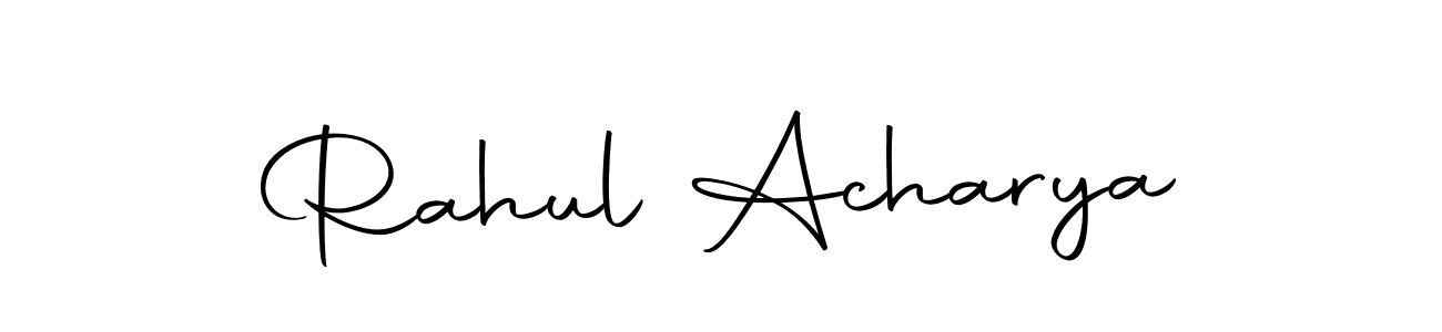 Make a beautiful signature design for name Rahul Acharya. Use this online signature maker to create a handwritten signature for free. Rahul Acharya signature style 10 images and pictures png