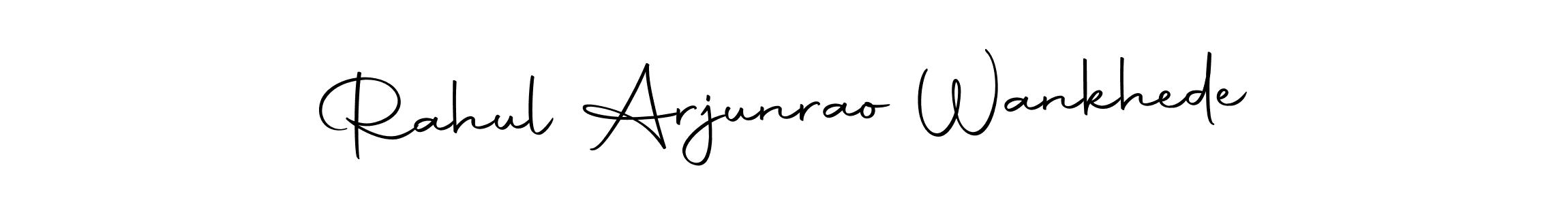 Use a signature maker to create a handwritten signature online. With this signature software, you can design (Autography-DOLnW) your own signature for name Rahul Arjunrao Wankhede. Rahul Arjunrao Wankhede signature style 10 images and pictures png