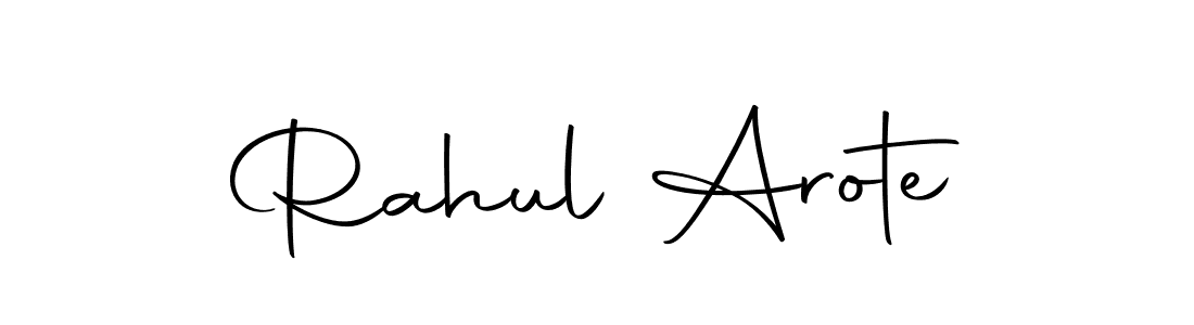 Rahul Arote stylish signature style. Best Handwritten Sign (Autography-DOLnW) for my name. Handwritten Signature Collection Ideas for my name Rahul Arote. Rahul Arote signature style 10 images and pictures png