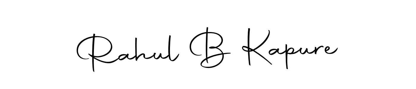 You should practise on your own different ways (Autography-DOLnW) to write your name (Rahul B Kapure) in signature. don't let someone else do it for you. Rahul B Kapure signature style 10 images and pictures png