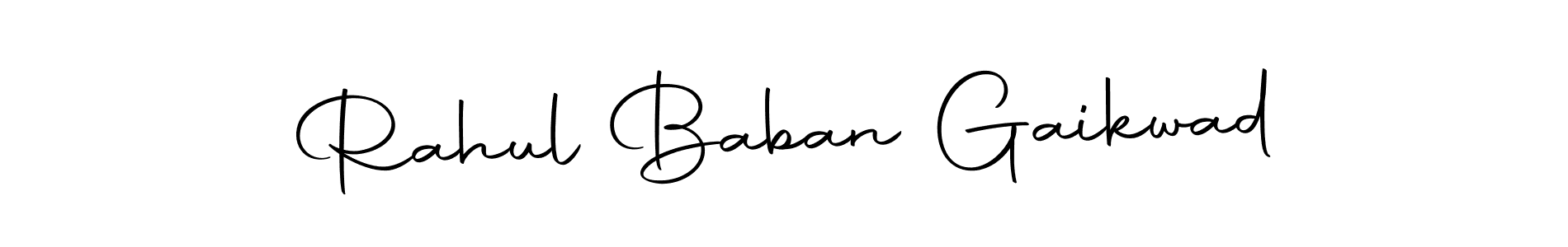 Use a signature maker to create a handwritten signature online. With this signature software, you can design (Autography-DOLnW) your own signature for name Rahul Baban Gaikwad. Rahul Baban Gaikwad signature style 10 images and pictures png