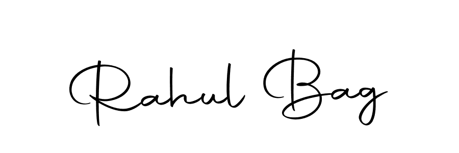 Autography-DOLnW is a professional signature style that is perfect for those who want to add a touch of class to their signature. It is also a great choice for those who want to make their signature more unique. Get Rahul Bag name to fancy signature for free. Rahul Bag signature style 10 images and pictures png