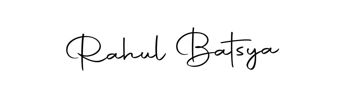 Use a signature maker to create a handwritten signature online. With this signature software, you can design (Autography-DOLnW) your own signature for name Rahul Batsya. Rahul Batsya signature style 10 images and pictures png