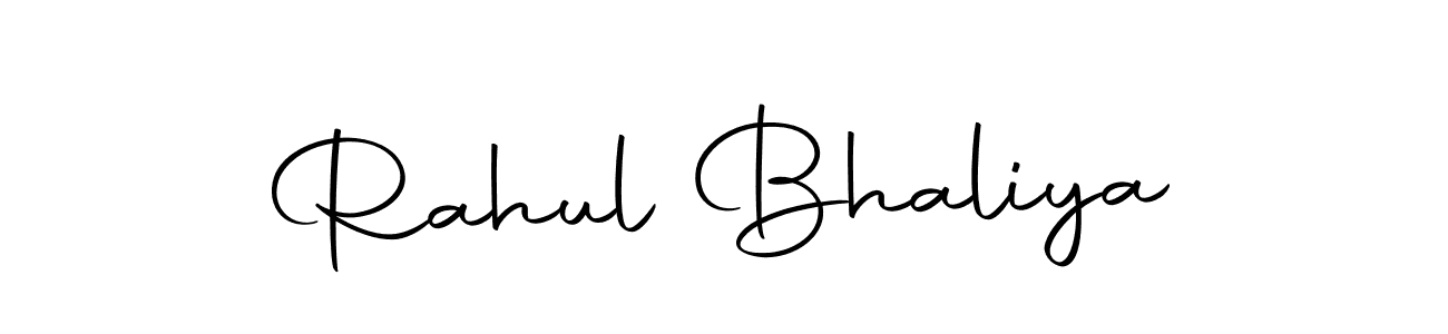 Design your own signature with our free online signature maker. With this signature software, you can create a handwritten (Autography-DOLnW) signature for name Rahul Bhaliya. Rahul Bhaliya signature style 10 images and pictures png