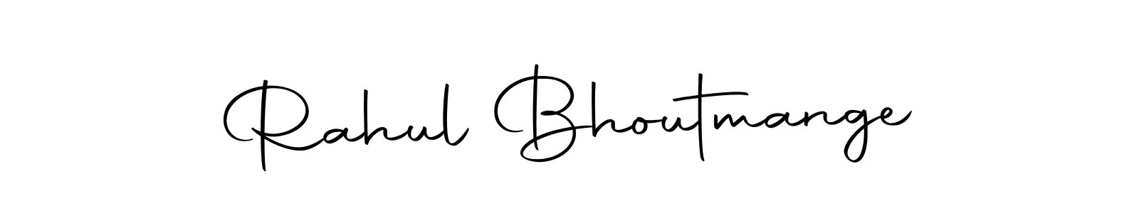 Use a signature maker to create a handwritten signature online. With this signature software, you can design (Autography-DOLnW) your own signature for name Rahul Bhoutmange. Rahul Bhoutmange signature style 10 images and pictures png