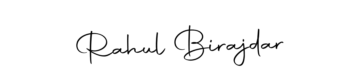 Create a beautiful signature design for name Rahul Birajdar. With this signature (Autography-DOLnW) fonts, you can make a handwritten signature for free. Rahul Birajdar signature style 10 images and pictures png