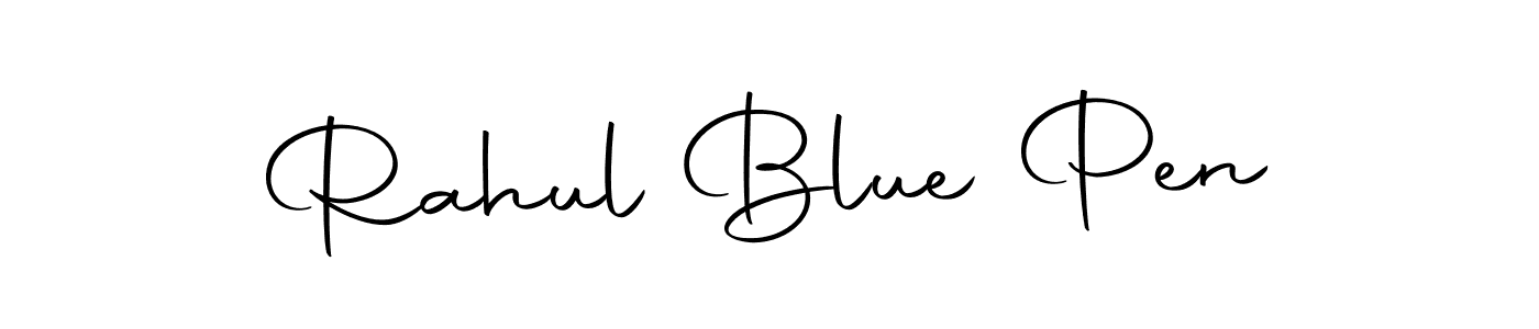 The best way (Autography-DOLnW) to make a short signature is to pick only two or three words in your name. The name Rahul Blue Pen include a total of six letters. For converting this name. Rahul Blue Pen signature style 10 images and pictures png