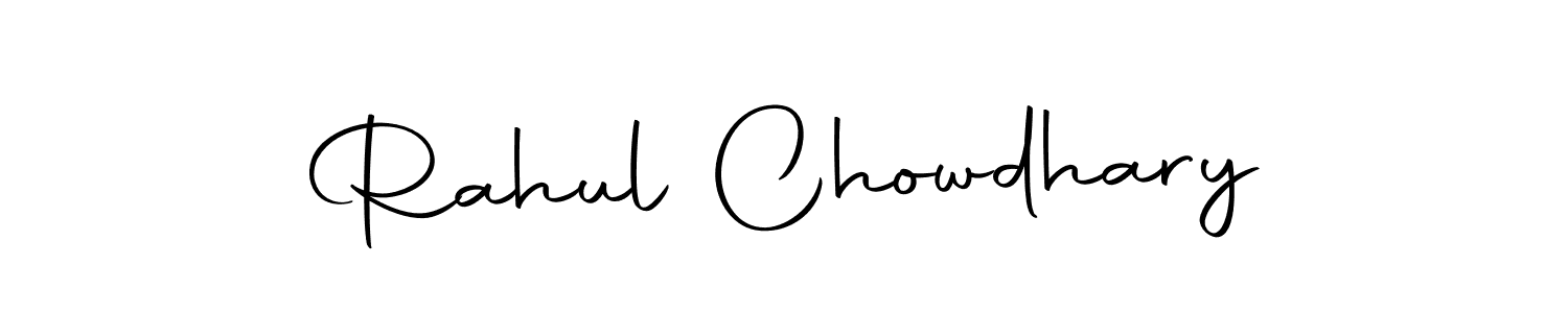 Make a beautiful signature design for name Rahul Chowdhary. With this signature (Autography-DOLnW) style, you can create a handwritten signature for free. Rahul Chowdhary signature style 10 images and pictures png