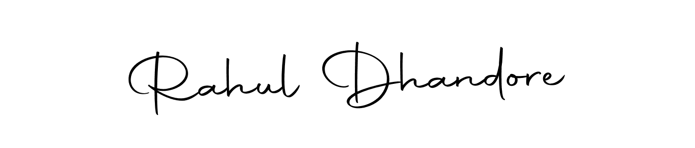 Use a signature maker to create a handwritten signature online. With this signature software, you can design (Autography-DOLnW) your own signature for name Rahul Dhandore. Rahul Dhandore signature style 10 images and pictures png