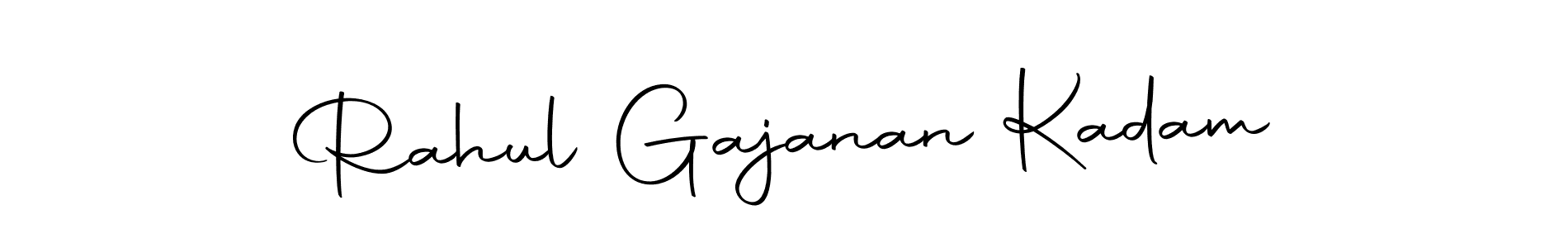 Design your own signature with our free online signature maker. With this signature software, you can create a handwritten (Autography-DOLnW) signature for name Rahul Gajanan Kadam. Rahul Gajanan Kadam signature style 10 images and pictures png