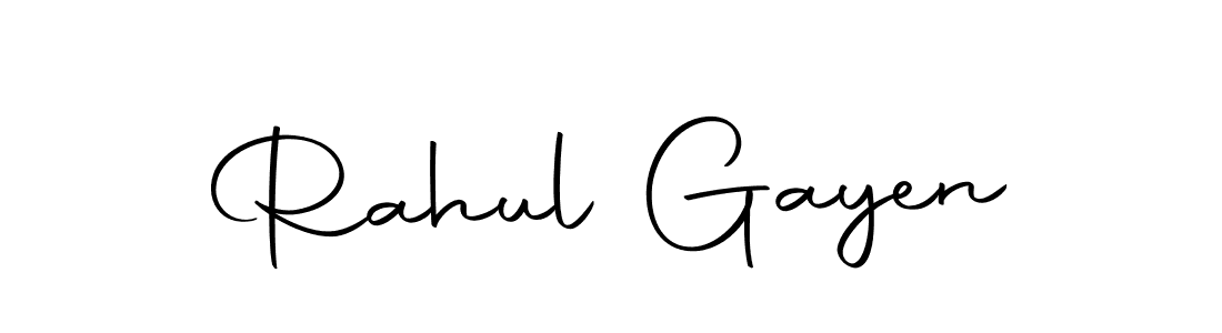 Autography-DOLnW is a professional signature style that is perfect for those who want to add a touch of class to their signature. It is also a great choice for those who want to make their signature more unique. Get Rahul Gayen name to fancy signature for free. Rahul Gayen signature style 10 images and pictures png