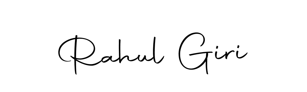 Use a signature maker to create a handwritten signature online. With this signature software, you can design (Autography-DOLnW) your own signature for name Rahul Giri. Rahul Giri signature style 10 images and pictures png