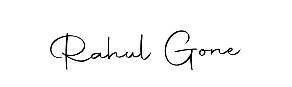 You should practise on your own different ways (Autography-DOLnW) to write your name (Rahul Gone) in signature. don't let someone else do it for you. Rahul Gone signature style 10 images and pictures png