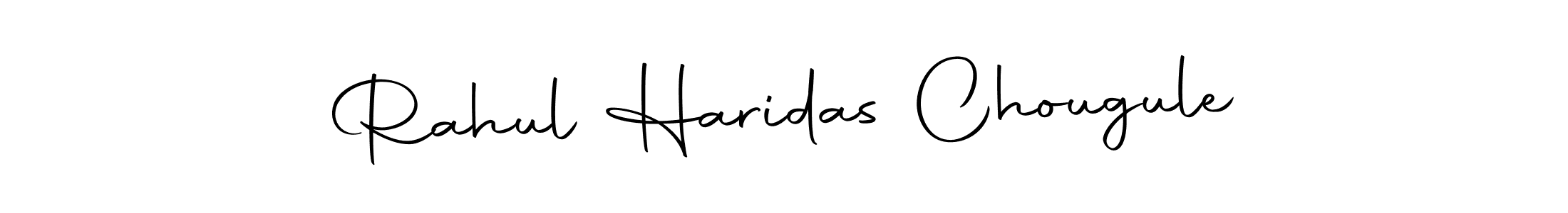 How to make Rahul Haridas Chougule name signature. Use Autography-DOLnW style for creating short signs online. This is the latest handwritten sign. Rahul Haridas Chougule signature style 10 images and pictures png