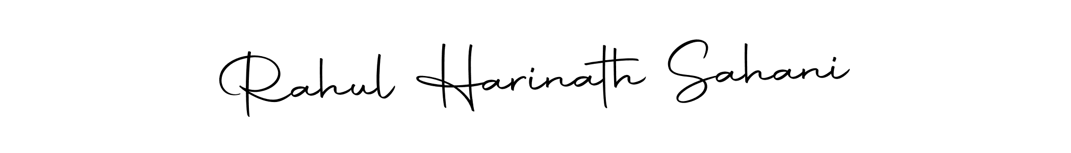 Create a beautiful signature design for name Rahul Harinath Sahani. With this signature (Autography-DOLnW) fonts, you can make a handwritten signature for free. Rahul Harinath Sahani signature style 10 images and pictures png