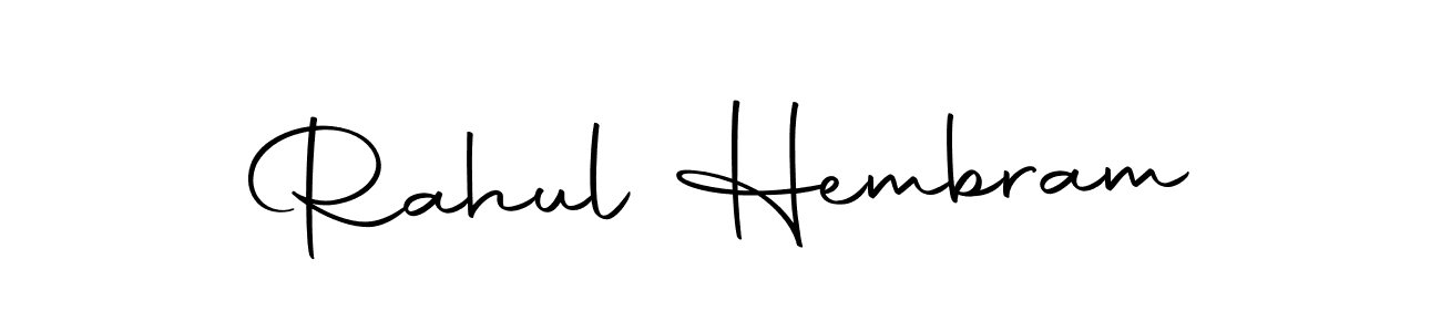 Similarly Autography-DOLnW is the best handwritten signature design. Signature creator online .You can use it as an online autograph creator for name Rahul Hembram. Rahul Hembram signature style 10 images and pictures png