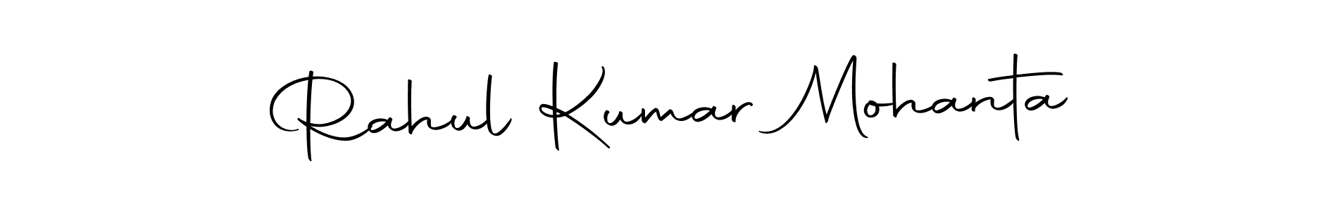 Design your own signature with our free online signature maker. With this signature software, you can create a handwritten (Autography-DOLnW) signature for name Rahul Kumar Mohanta. Rahul Kumar Mohanta signature style 10 images and pictures png