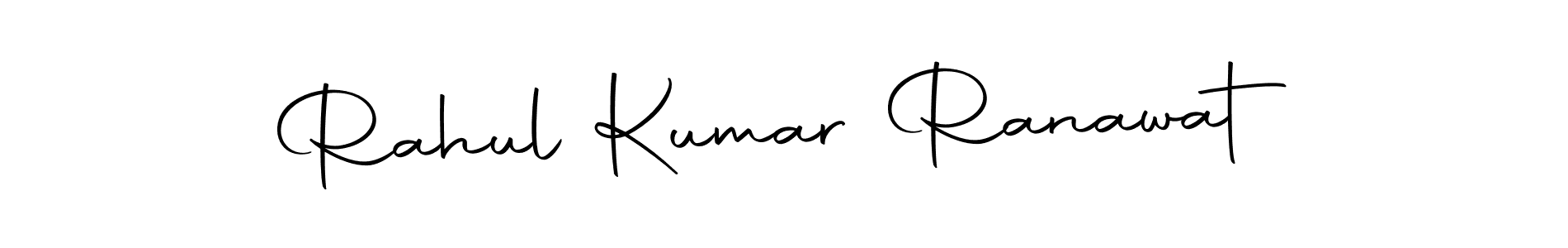 Design your own signature with our free online signature maker. With this signature software, you can create a handwritten (Autography-DOLnW) signature for name Rahul Kumar Ranawat. Rahul Kumar Ranawat signature style 10 images and pictures png