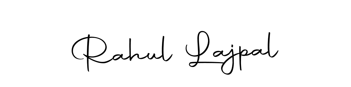 Make a short Rahul Lajpal signature style. Manage your documents anywhere anytime using Autography-DOLnW. Create and add eSignatures, submit forms, share and send files easily. Rahul Lajpal signature style 10 images and pictures png