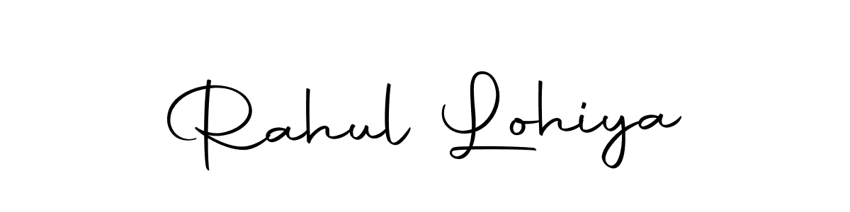 Autography-DOLnW is a professional signature style that is perfect for those who want to add a touch of class to their signature. It is also a great choice for those who want to make their signature more unique. Get Rahul Lohiya name to fancy signature for free. Rahul Lohiya signature style 10 images and pictures png