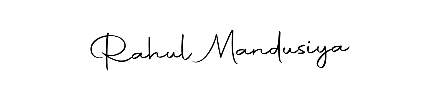 This is the best signature style for the Rahul Mandusiya name. Also you like these signature font (Autography-DOLnW). Mix name signature. Rahul Mandusiya signature style 10 images and pictures png