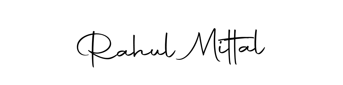 Design your own signature with our free online signature maker. With this signature software, you can create a handwritten (Autography-DOLnW) signature for name Rahul Mittal. Rahul Mittal signature style 10 images and pictures png