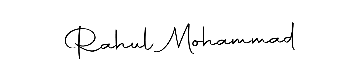 Rahul Mohammad stylish signature style. Best Handwritten Sign (Autography-DOLnW) for my name. Handwritten Signature Collection Ideas for my name Rahul Mohammad. Rahul Mohammad signature style 10 images and pictures png