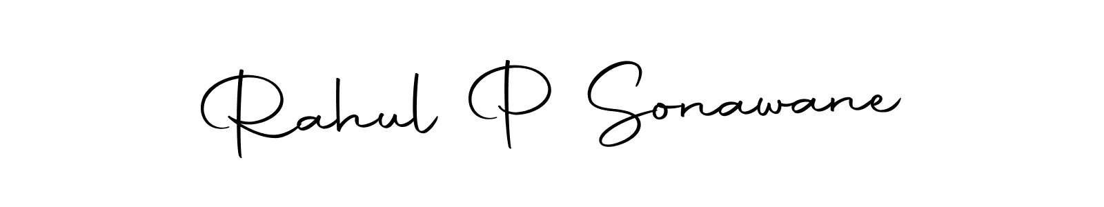 Make a short Rahul P Sonawane signature style. Manage your documents anywhere anytime using Autography-DOLnW. Create and add eSignatures, submit forms, share and send files easily. Rahul P Sonawane signature style 10 images and pictures png