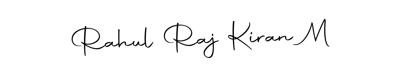 How to make Rahul Raj Kiran M signature? Autography-DOLnW is a professional autograph style. Create handwritten signature for Rahul Raj Kiran M name. Rahul Raj Kiran M signature style 10 images and pictures png
