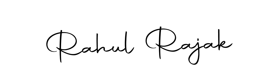 Use a signature maker to create a handwritten signature online. With this signature software, you can design (Autography-DOLnW) your own signature for name Rahul Rajak. Rahul Rajak signature style 10 images and pictures png