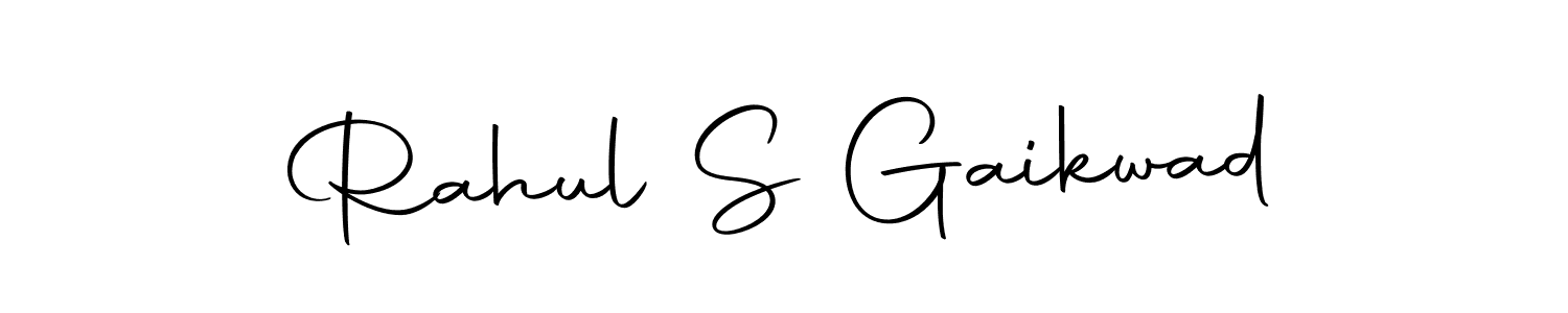 You should practise on your own different ways (Autography-DOLnW) to write your name (Rahul S Gaikwad) in signature. don't let someone else do it for you. Rahul S Gaikwad signature style 10 images and pictures png