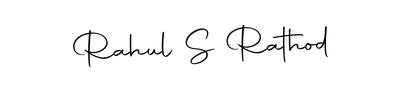 Design your own signature with our free online signature maker. With this signature software, you can create a handwritten (Autography-DOLnW) signature for name Rahul S Rathod. Rahul S Rathod signature style 10 images and pictures png