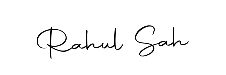 You should practise on your own different ways (Autography-DOLnW) to write your name (Rahul Sah) in signature. don't let someone else do it for you. Rahul Sah signature style 10 images and pictures png