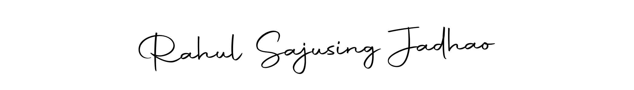 Rahul Sajusing Jadhao stylish signature style. Best Handwritten Sign (Autography-DOLnW) for my name. Handwritten Signature Collection Ideas for my name Rahul Sajusing Jadhao. Rahul Sajusing Jadhao signature style 10 images and pictures png