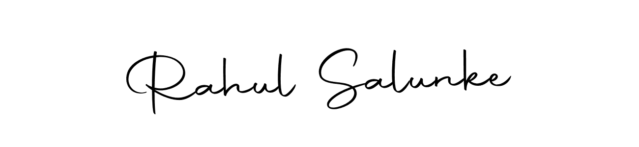 How to make Rahul Salunke signature? Autography-DOLnW is a professional autograph style. Create handwritten signature for Rahul Salunke name. Rahul Salunke signature style 10 images and pictures png