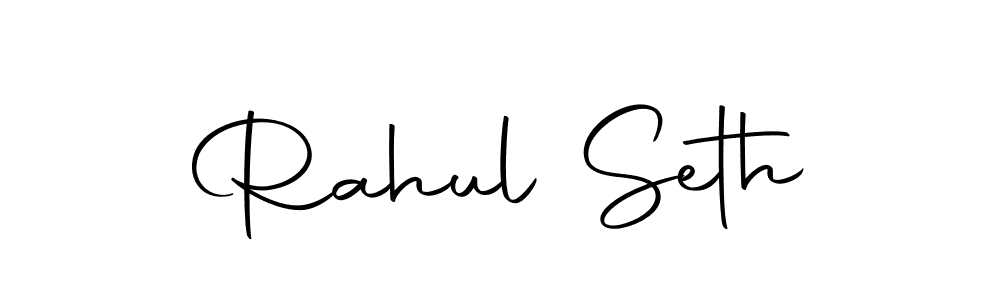 How to make Rahul Seth name signature. Use Autography-DOLnW style for creating short signs online. This is the latest handwritten sign. Rahul Seth signature style 10 images and pictures png