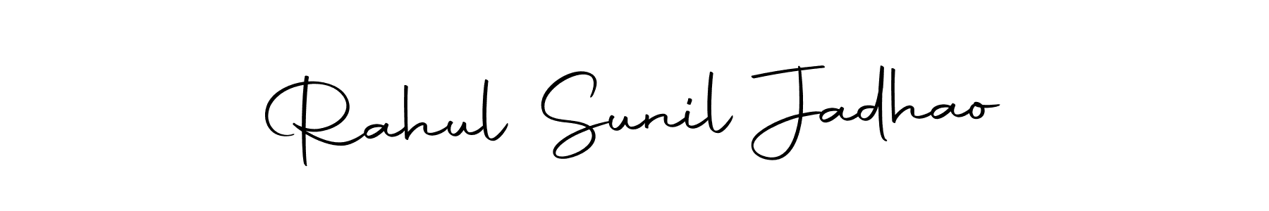 It looks lik you need a new signature style for name Rahul Sunil Jadhao. Design unique handwritten (Autography-DOLnW) signature with our free signature maker in just a few clicks. Rahul Sunil Jadhao signature style 10 images and pictures png