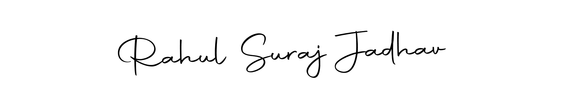 You can use this online signature creator to create a handwritten signature for the name Rahul Suraj Jadhav. This is the best online autograph maker. Rahul Suraj Jadhav signature style 10 images and pictures png