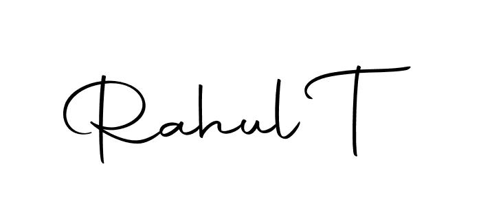 How to Draw Rahul T signature style? Autography-DOLnW is a latest design signature styles for name Rahul T. Rahul T signature style 10 images and pictures png