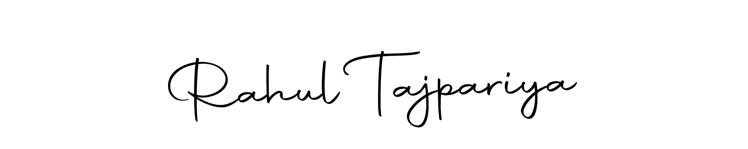 if you are searching for the best signature style for your name Rahul Tajpariya. so please give up your signature search. here we have designed multiple signature styles  using Autography-DOLnW. Rahul Tajpariya signature style 10 images and pictures png