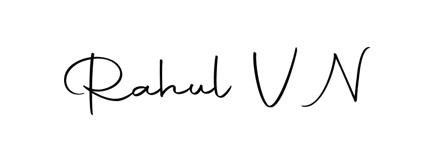 It looks lik you need a new signature style for name Rahul V N. Design unique handwritten (Autography-DOLnW) signature with our free signature maker in just a few clicks. Rahul V N signature style 10 images and pictures png