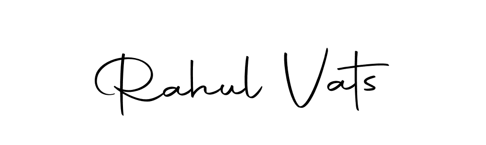 Autography-DOLnW is a professional signature style that is perfect for those who want to add a touch of class to their signature. It is also a great choice for those who want to make their signature more unique. Get Rahul Vats name to fancy signature for free. Rahul Vats signature style 10 images and pictures png