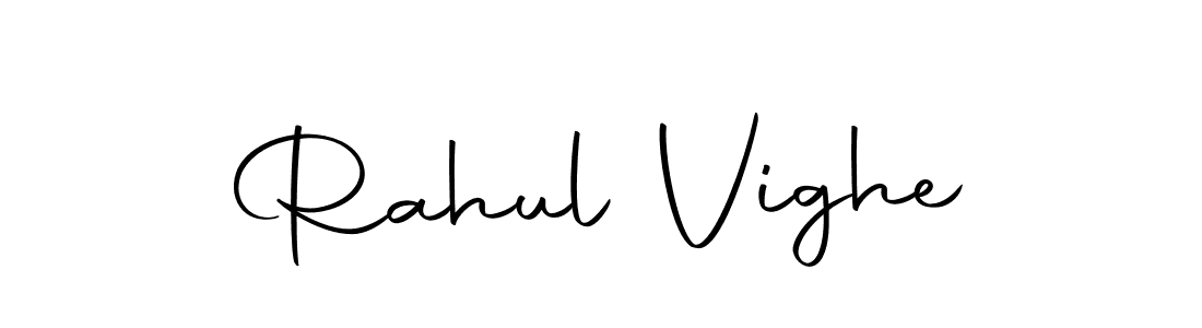 You should practise on your own different ways (Autography-DOLnW) to write your name (Rahul Vighe) in signature. don't let someone else do it for you. Rahul Vighe signature style 10 images and pictures png