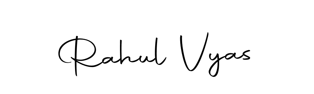 The best way (Autography-DOLnW) to make a short signature is to pick only two or three words in your name. The name Rahul Vyas include a total of six letters. For converting this name. Rahul Vyas signature style 10 images and pictures png